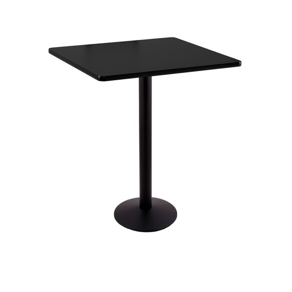 42" 214 Black Table, 30" x 30" Square Top